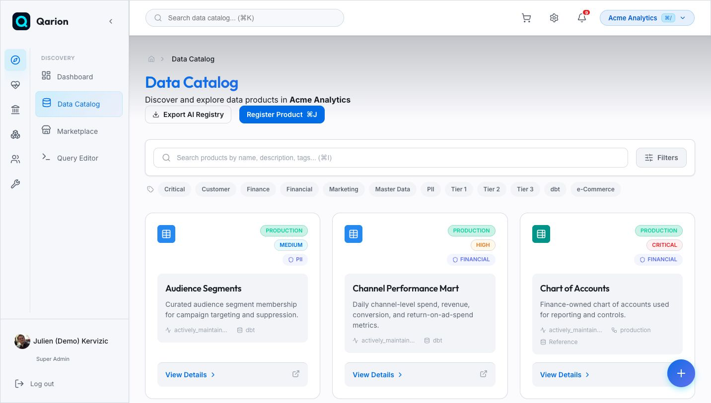 Data Catalog